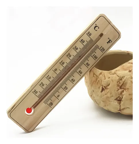 Termómetro Digital Con Base De Madera Estilo Elegante Y Moderno Para Decorar Tu Hogar Oficina O Regalo Ideal Medición Precisa Y Rápida Diseño Exclusivo Y Funcional Otec