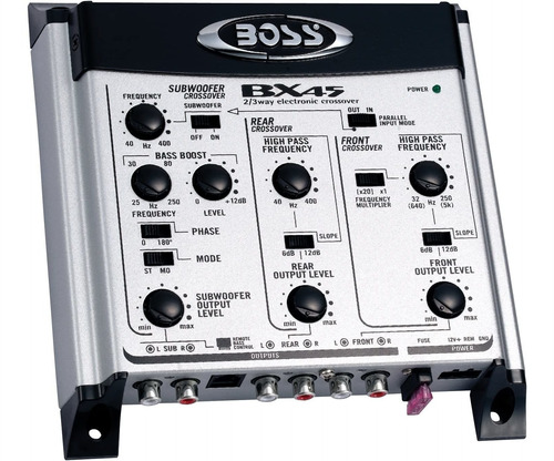 Boss Sistemas De Audio Bx45 2 3 Vías Pre-amplificador Coche