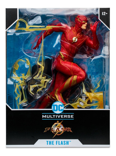 Figura De Acción Dc Multiverse Mcfarlane Toys The Flash +12