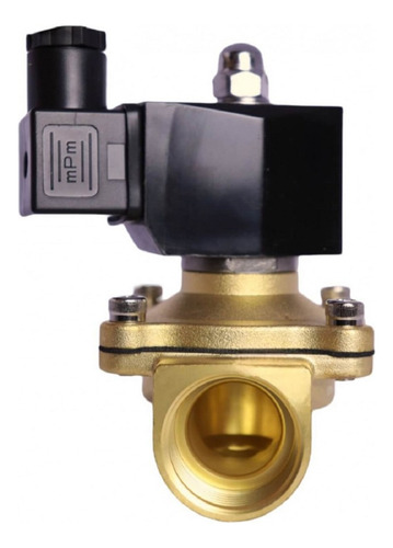 Válvula Solenoide 2 Vias 1/2' Água / Ar / Óleo 220v
