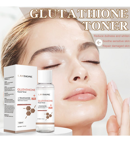 Kit De 5 Productos Faciales Con Glutatión Para Blanquear La