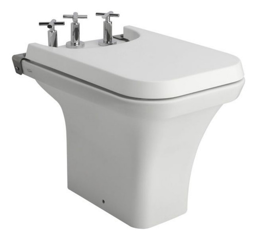 Ferrum Bidet Milena De 3 Agujeros Blanco Bdf3j-b