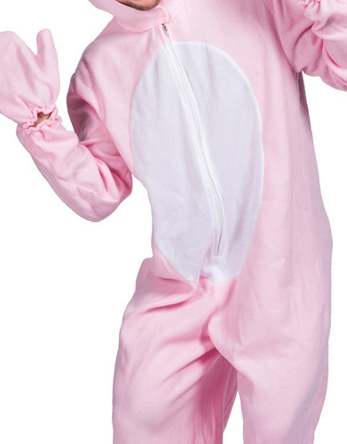 Hjb Disfraz De Conejo De Pascua Adulto Rosa Conejito Mascota