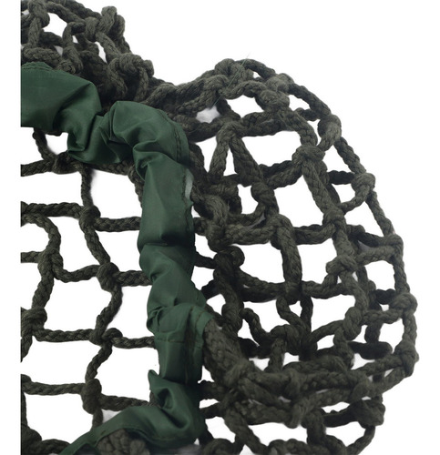 Funda De Casco De Red De Camuflaje De Algodón Verde Militar