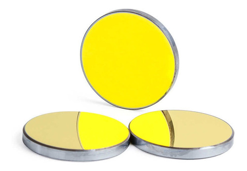 Espelho 25mm Dourado Para Maquina De Corte Laser Co2  25mm