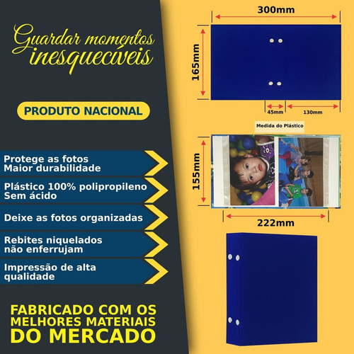 Imagem 2 de 7 de 4 Albuns Para 480 Fotos 10x15 Cour Color. Ou Outros Modelos