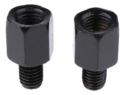 2 X Lh 10mm Rh 8mm Adaptador De Espejo Retrovisor Tornillo