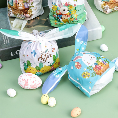 Bonita Bolsa Para Caramelos Con Forma De Oreja De Conejo, Re