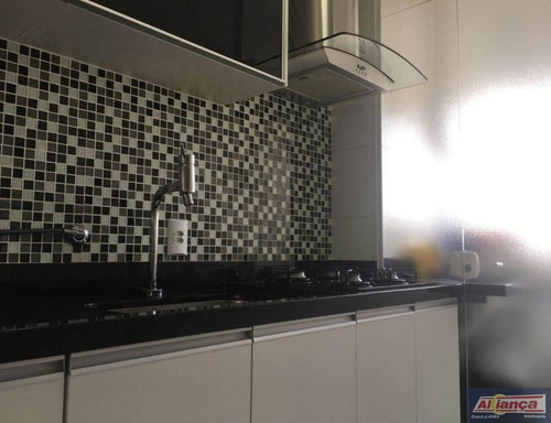 Imagem 13 de 15 de Apartamento Com 2 Dormitórios Suíte 58 M² - Shopping Maia - Guarulhos/sp - Ai12211