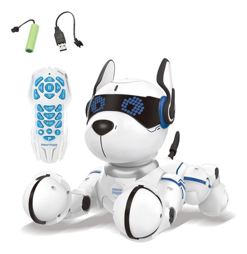 Power Puppy: Perro Robot Con Control Y Sensores Táctiles