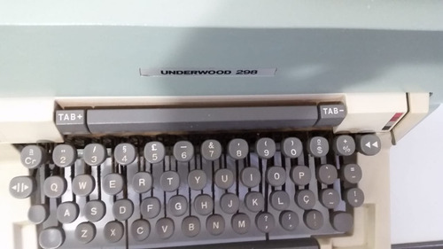 Máquina De Escrever Underwood 298 (Usado)