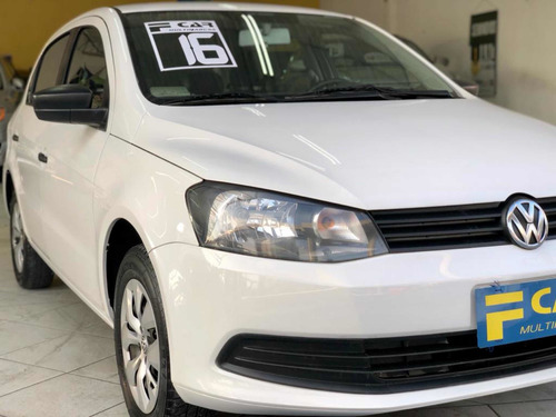 Imagem 4 de 10 de Vw Gol 1.0 2016 4 Portas Ar Cond E Direção Hid