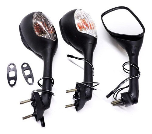 Reflector Convexo Con Luz Para Gsxr600 750 1000 Cross Border