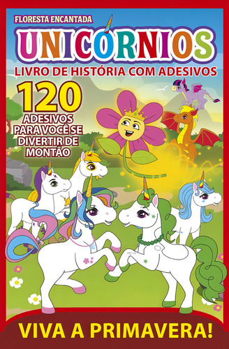 Floresta Encantada - Livro de história com adesivos, de On Line Editora. Editorial IBC - Instituto Brasileiro de Cultura Ltda, capa mole em português, 2020