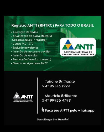 Imagem 1 de 1 de Antt/rntrc