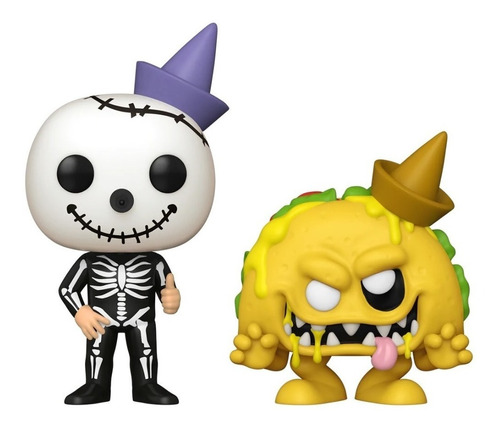 Funko Pop! Skeleton Jack & Monster Taco 2 Pack Exclusivo