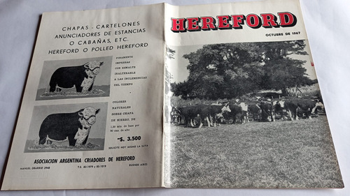 Revista Hereford 321  Octubre 1967