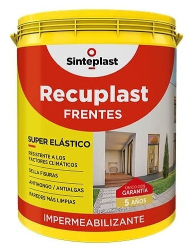 Recuplast Frentes Impermeabilizante  X 20 Lt Colores