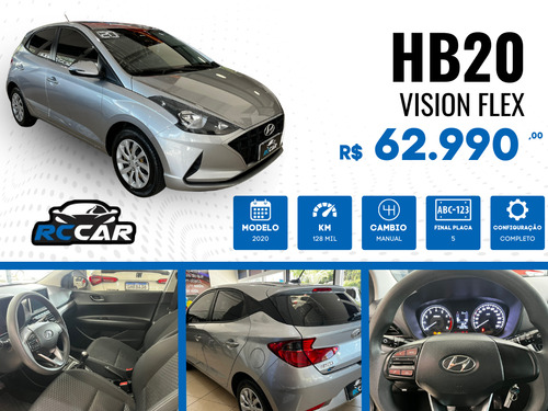 Hyundai HB 20 Hatch 1.0 12V 4P FLEX VISION