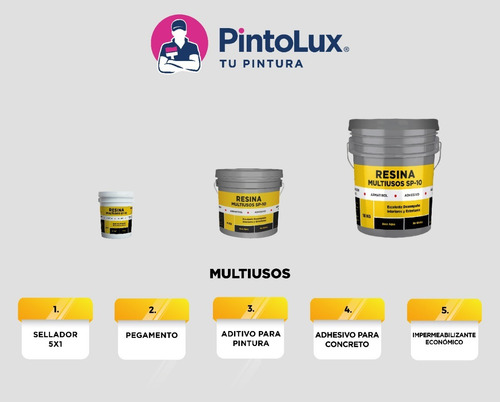 Resina Sp-10, Multiusos 4 Kg
