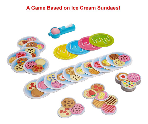 Mattel Games Scoops De Ice Cream De Fun Fisher-price Board G