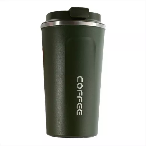 Vaso Termico Mug 510ml Con Tapa - Verde