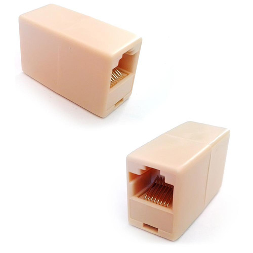 Copla Adaptador Rj45 Hembra Hembra Extension Cables Red