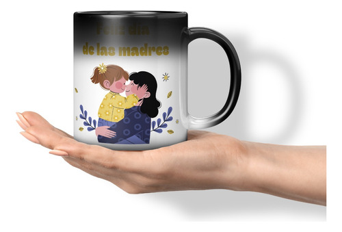 Taza Magica Cambia Color Dia De Las Madres 11 Onzas Diseño 3