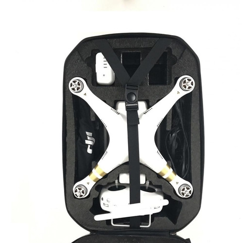 Imagem 8 de 9 de Mochila Case Hardshell Para Drone Dji Phantom 3 Stan Adv Pro