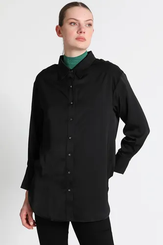 Blusa Camisera Básica Negro Liola