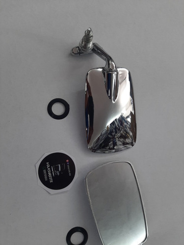Espejos Vocho Cromo Calidad Tipo Original Par Carcasa Plast.