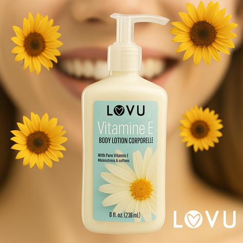 Lovu Loción Corporal Hidratante Con Vitamina E 236ml