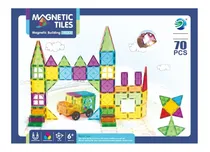 Comprar Juego Imanes Bloques Magnéticos Construcción 70 Piezas