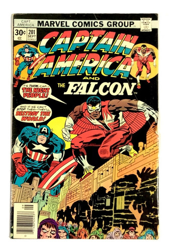Captain America #201 - Marvel Comics 1976 Inglés