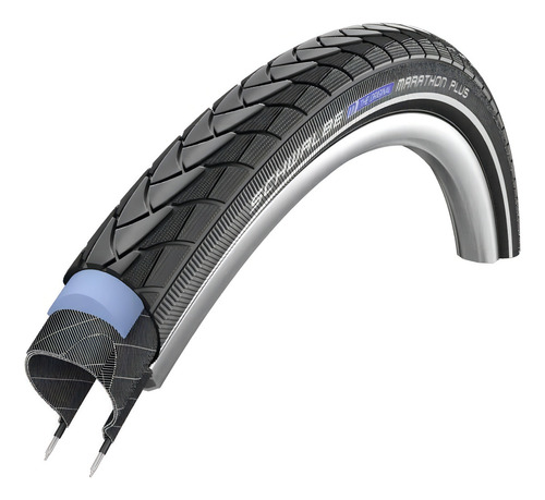 Cubierta Bicicleta 27,5 X1,5 40-584 Schwalbe Marathon Plus Color Negro