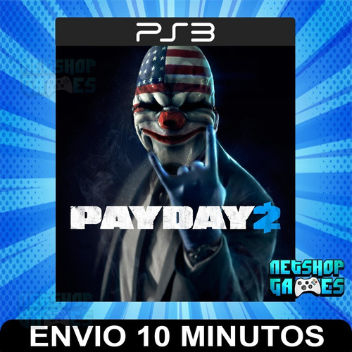 Payday 2 - Ps3 Digital - Español - Entrega Rápida