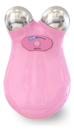 Masajeador Facial Eléctrico Microcorriente Genérico 5 Veloci Rosa Chicle