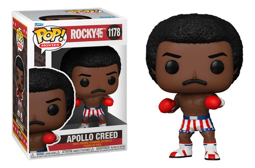 Funko Pop Apollo Creed 1178 Movies Rocky 45th Anniversary (Usado)