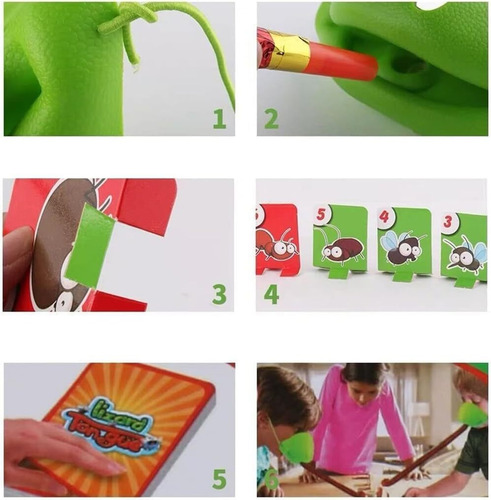 Juego De Lengua De Rana, Juego De Máscara De Lengua De Rana