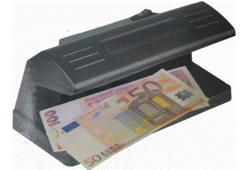 Imagen 2 de 2 de Detector Billetes Falsos Luz Ultravioleta Probador 318