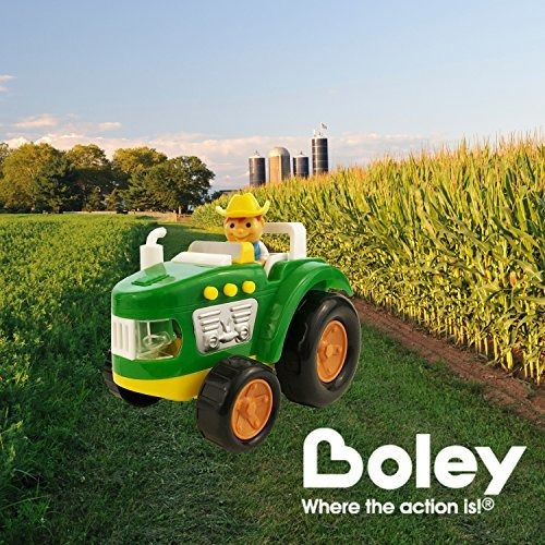 Boley Green Farm Tractor Toy Educational Light Y Sound Toy P