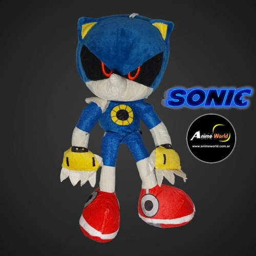 Peluche The Hedgehog: Metal Sonic Azul