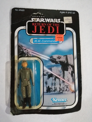 Star Wars Return Of The Jedi Vintage At-at Commander 1983 