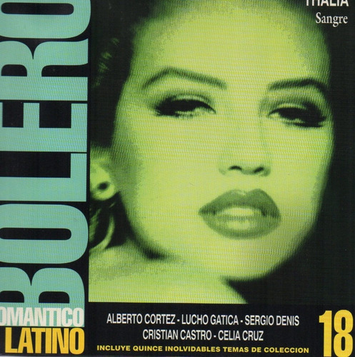 Cd Bolero (romantico Y Latino Vol 18) 