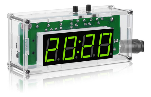 Tj 56 428 Kit Reloj Digital 4 Digito Carcasa Acrilica