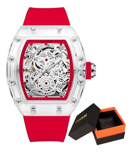 Reloj Luminoso Con Calendario Transparente Kimsdun 2015b