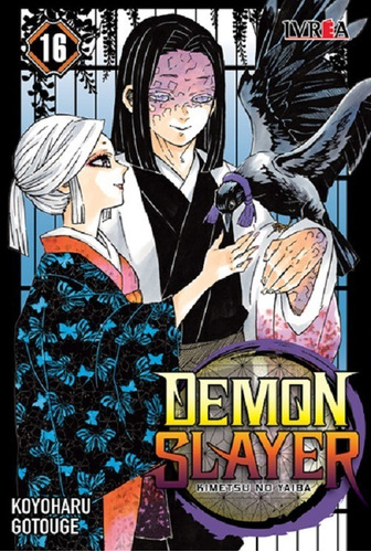 Manga Demon Slayer Kimetsu No Yaiba Tomo 16 Editorial Ivrea 