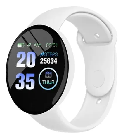 Smartwatch blanco redondo sale