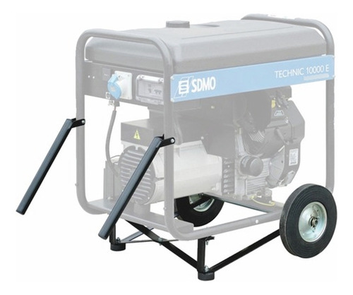 Kit Carretilla Kohler | Sdmo Rkb2 Para Generador Grupo Elect Negro