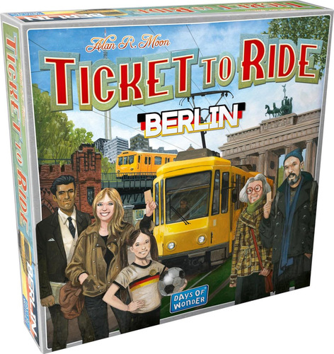 Ticket To Ride Berlin Juego De Mesa: Juego De Estrategia Par